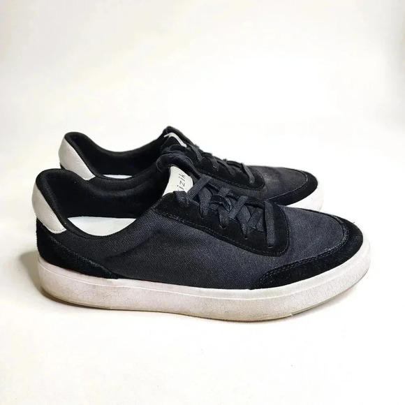 Kizik Prague Shoes Black Hands Free Lace Up Shoes Men's Size 12 - Picture 1 of 8